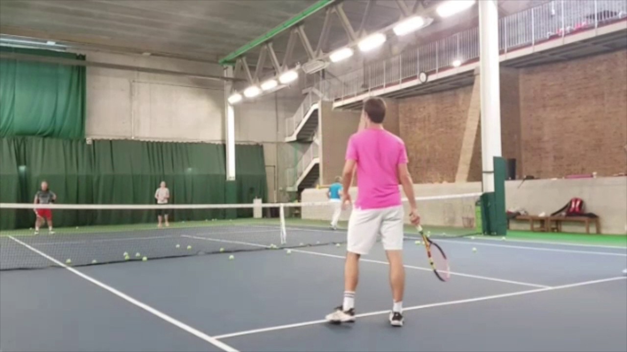 Andy Hill Cardio Tennis Chicago 2 Ball Advanced Group