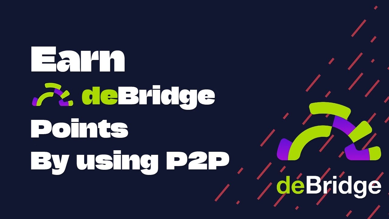 Earn deBridge Points by using P2P