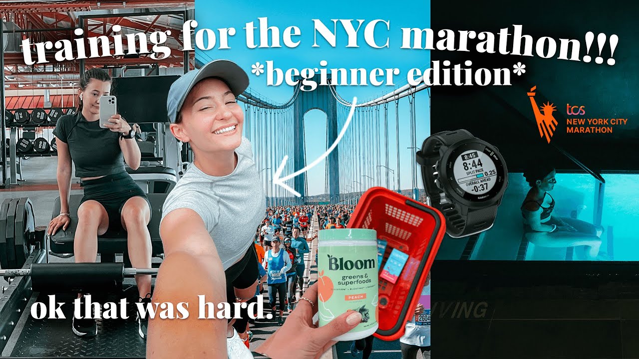 my first full week of training for the nyc marathon!!! | vlog