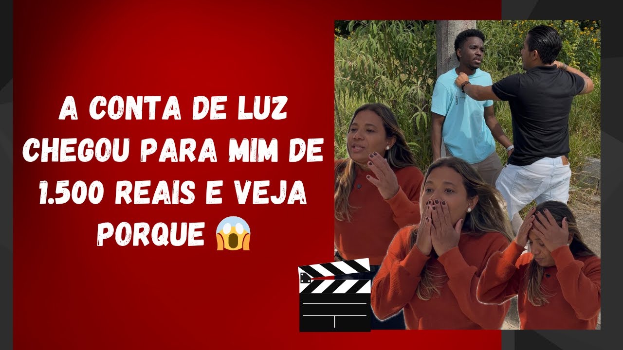A conta de luz chegou para mim de 1.500 reais e veja porque 😱