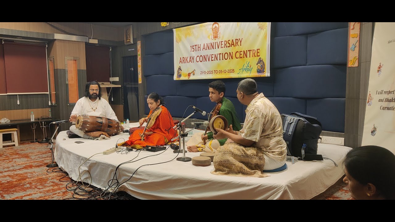 ACC's 15th Anniversary Madhuradhwani A Kanyakumari Violin