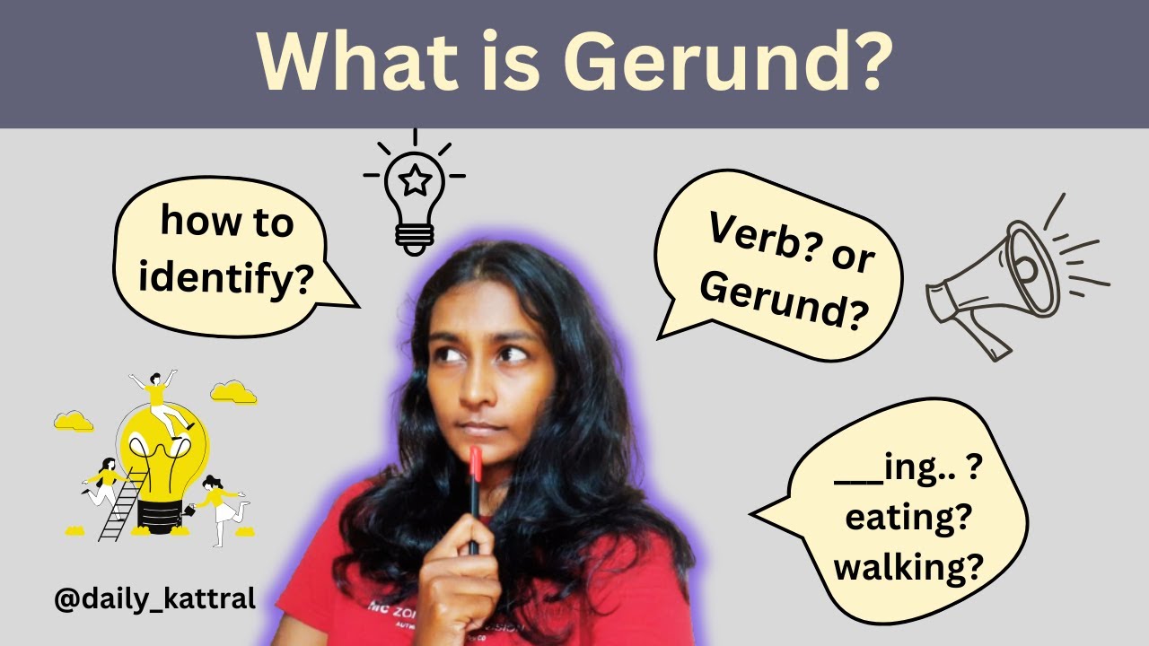 What is Gerund? | Part 1 | Explained in Tamil | Daily_Kattral