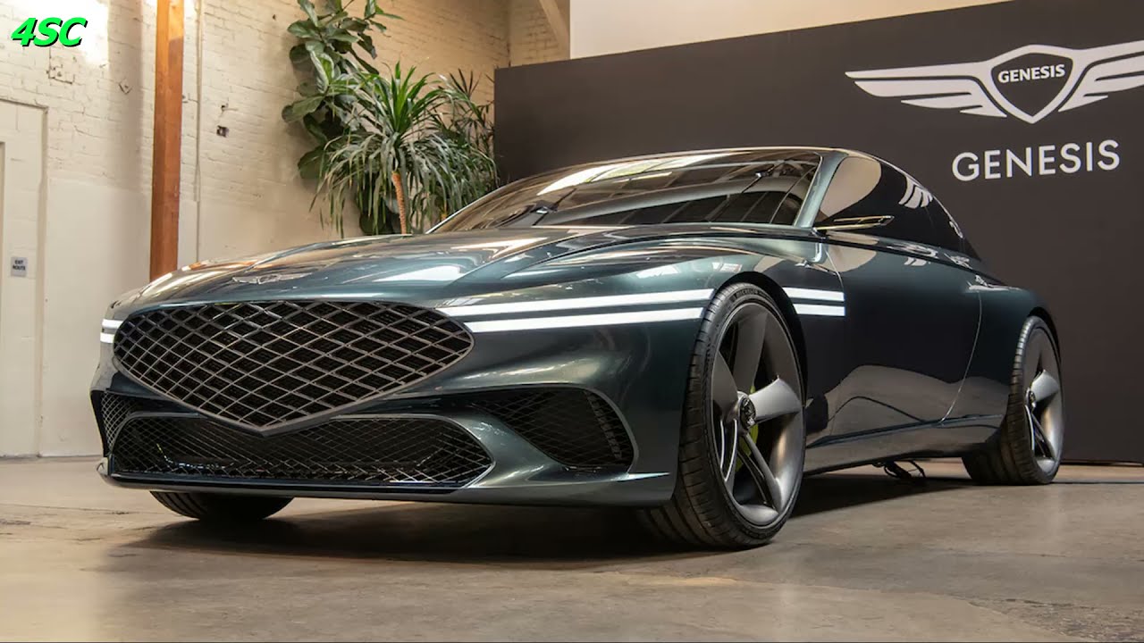 Genesis X Concept - роскошное электрическое купе