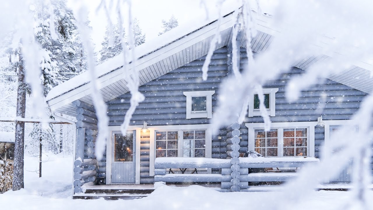 LAPLAND Cabin life, 200km above the Arctic Circle, Levi