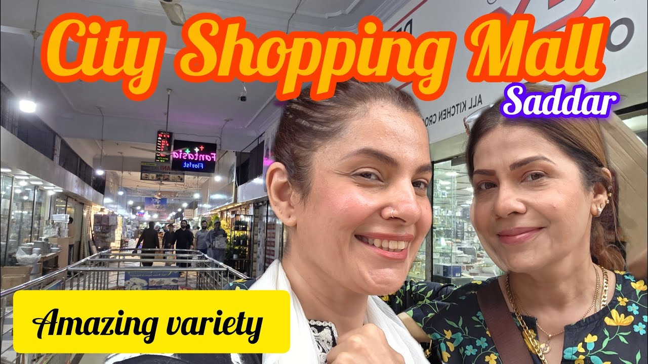 Did soo much shopping,lost track of time,worth visiting,#mall #saddar 