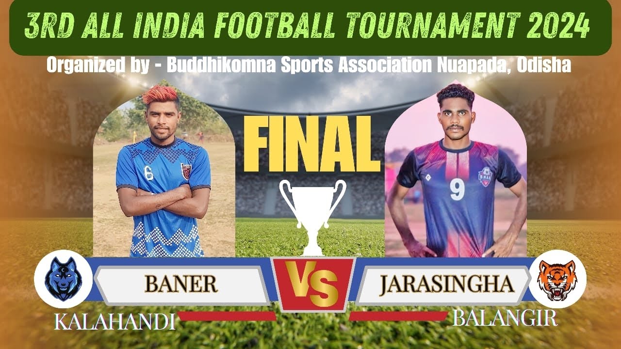 🔴Live  FINAL  l BANER vs JARASINGHA I Buddhikomna Football Tournament 2024 l