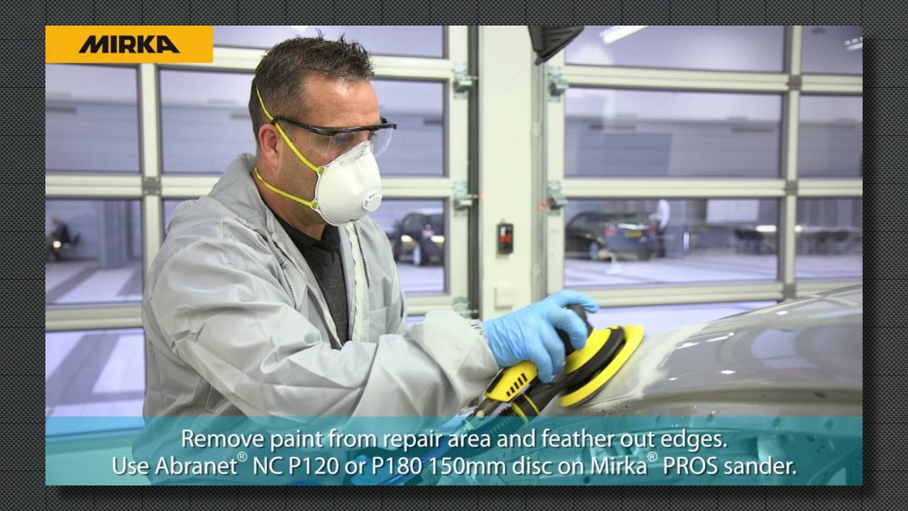 Mirka Non Corrosive Process Stage 1 Panel Repair