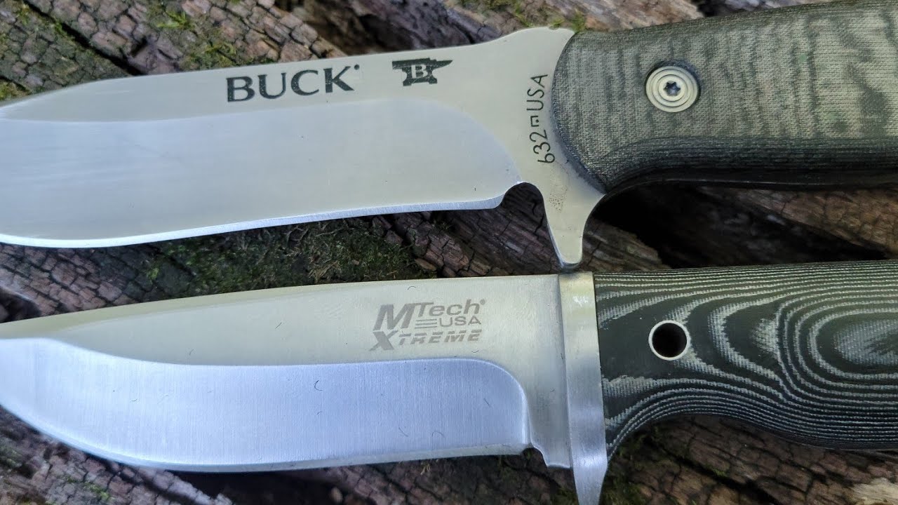 BUCK 420HC VS MTECH 440C STEEL