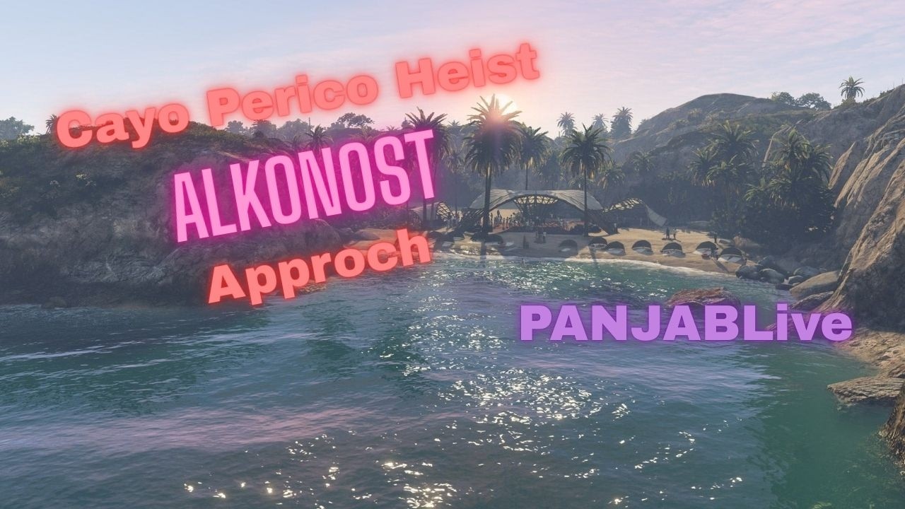 Vertical GTA V Online Cayo Perico Heist-Alkonost Approch solo Hard Mode | PANJABLive