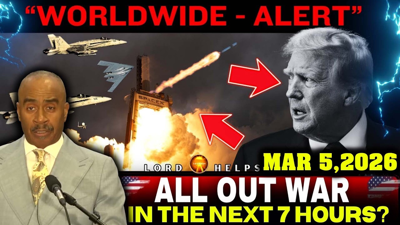 Pastor Gino Jennings | [ MAR 5,2026 ] - ALL-OUT WAR MAY BEGIN WITHIN THE NEXT 7 HOURS!