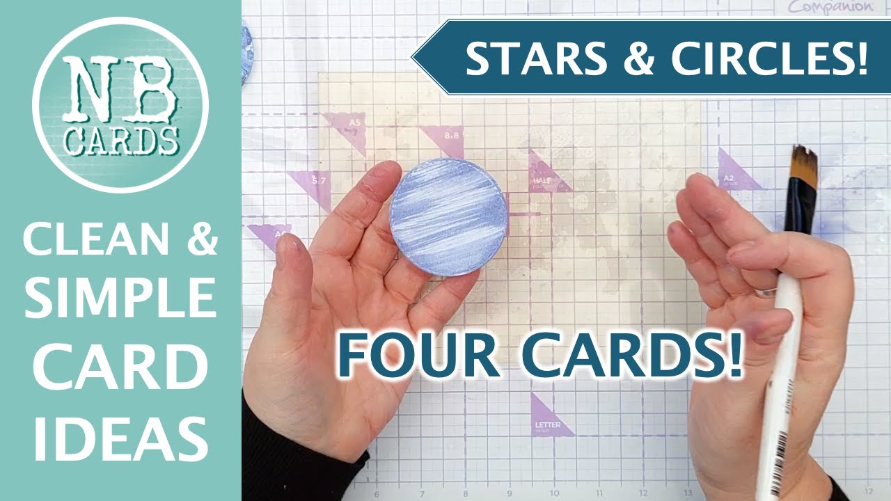 ONE IDEA - FOUR DIFFERENT CARDS! Let's Blend, Smoosh, Spatter and Brush! [2024/252]