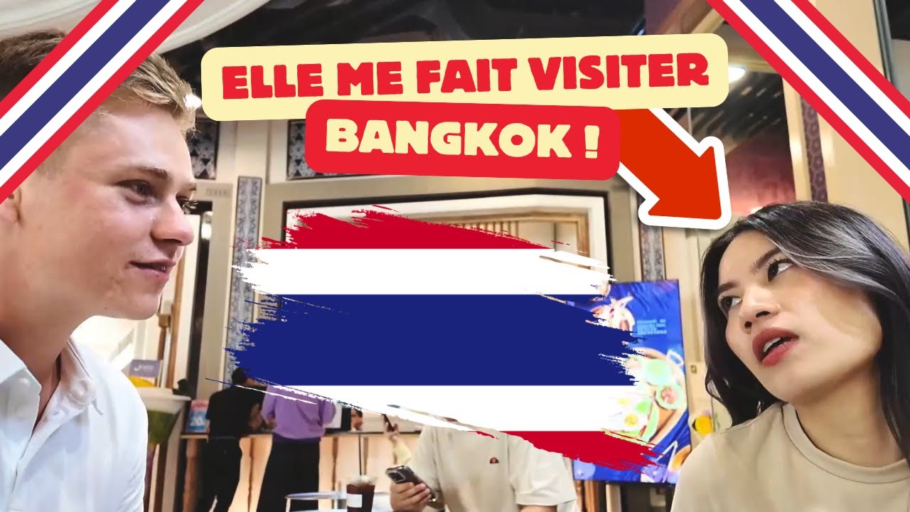Une JOLIE THAÏLANDAISE me fait VISITER BANGKOK ! 🇹🇭