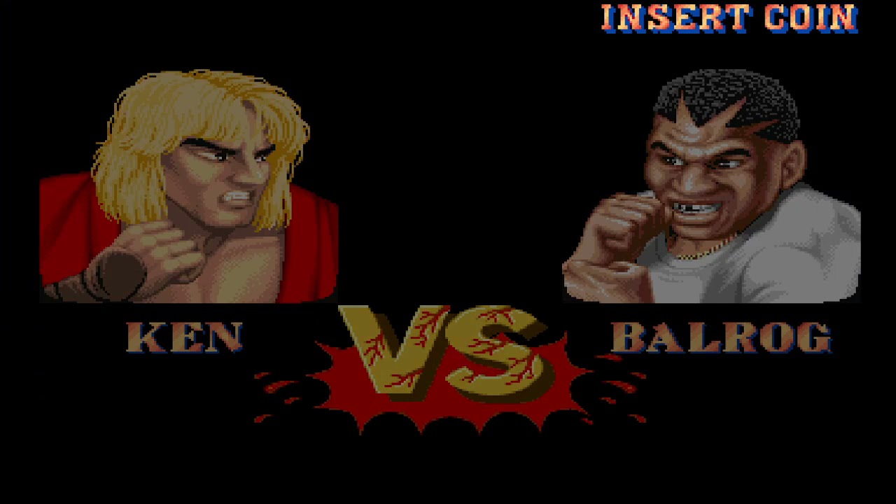 Street fighter 2 Ken one coin clear