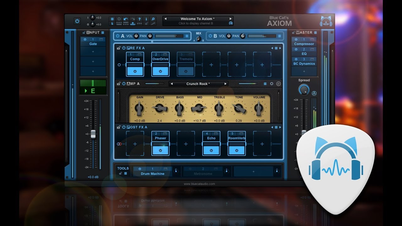 Axiom by Blue Cat Audio - Feature Rich & Seriously Powerful