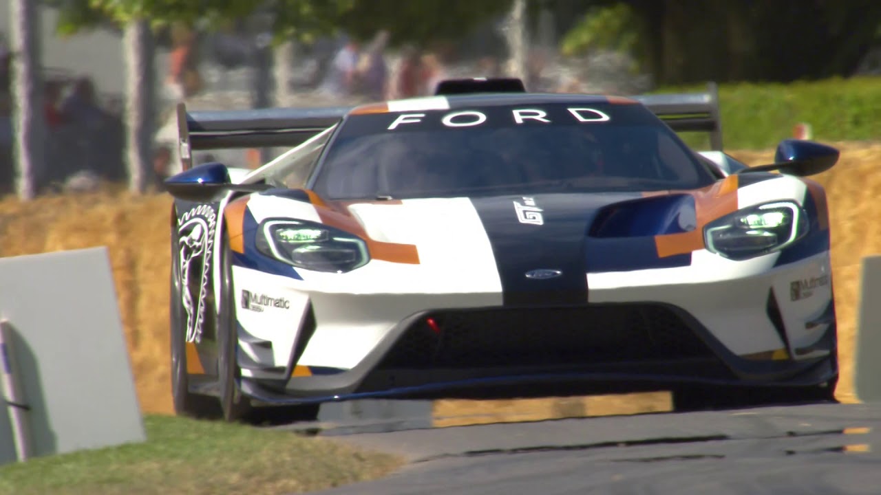 The Ford GT MK II - Winning Supercar Shootout run at Goodwood FOS 2019