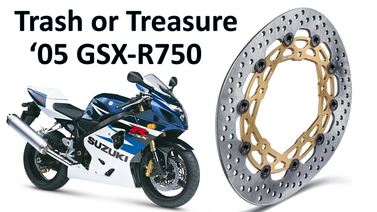Trash or Treasure: '05 GSX-R750 Front Brake Problem Ep 1 Rotors