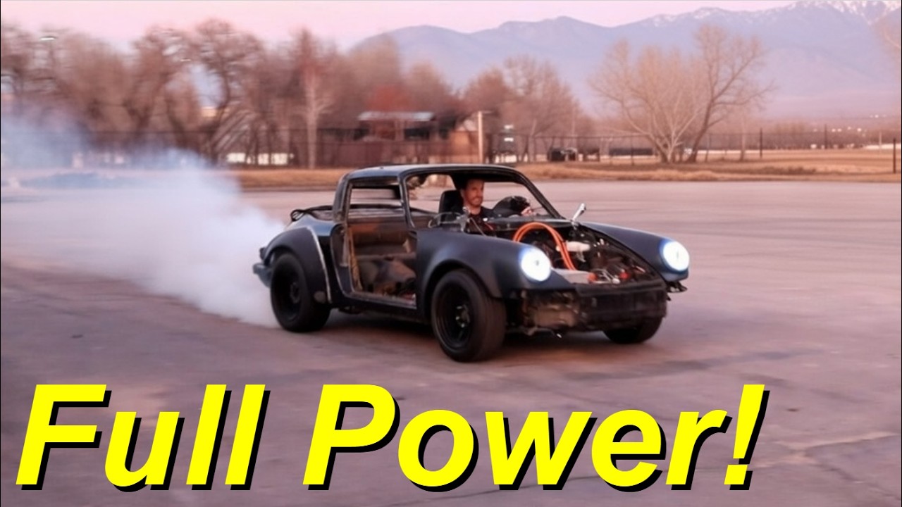 Full Power Unlocked: Electric Porsche Finally Let Loose