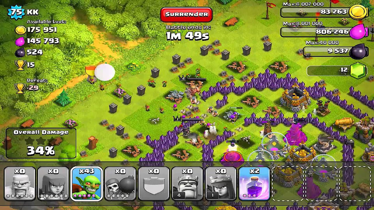 "Clash of clans Top 5 Farming Troops" (Tips for Best compositions)