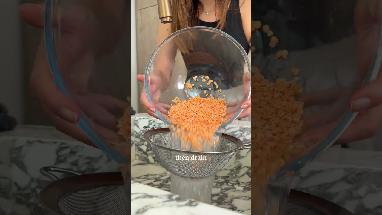 One-Ingredient Red Lentil Tofu