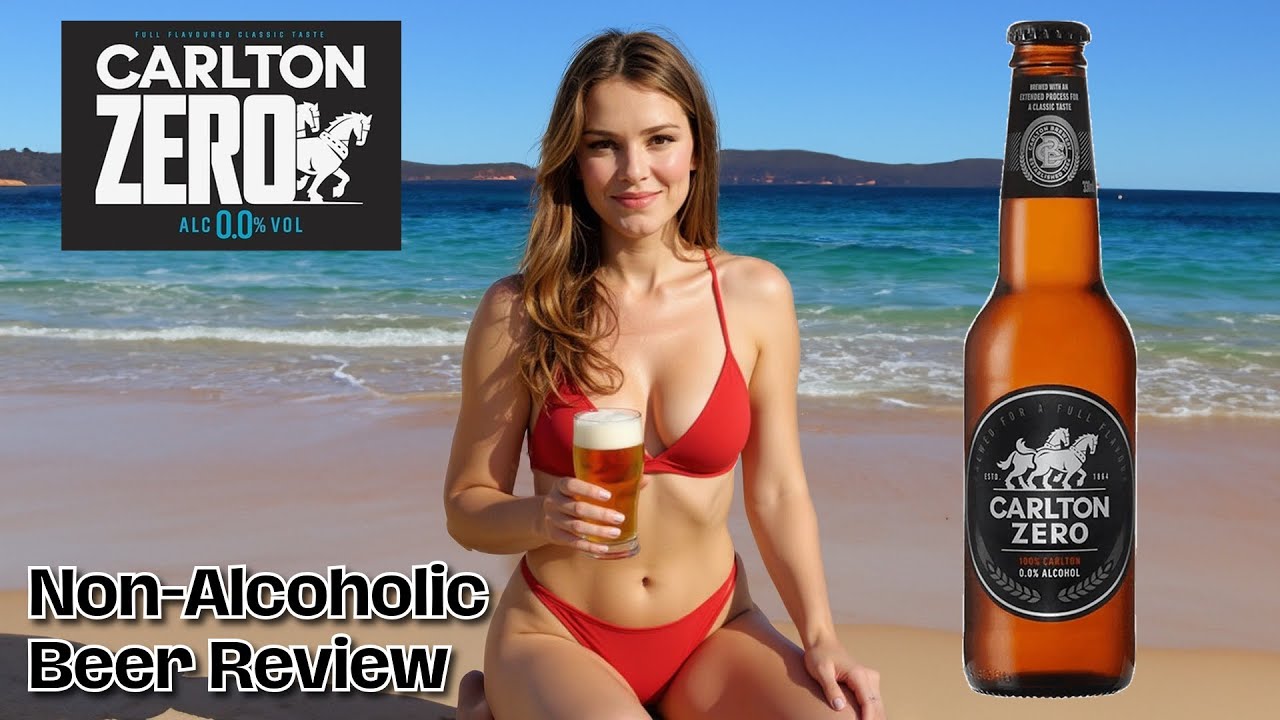 Carlton Zero 0.0% ABV - SwillinGrog Non-Alcoholic NA Beer Review