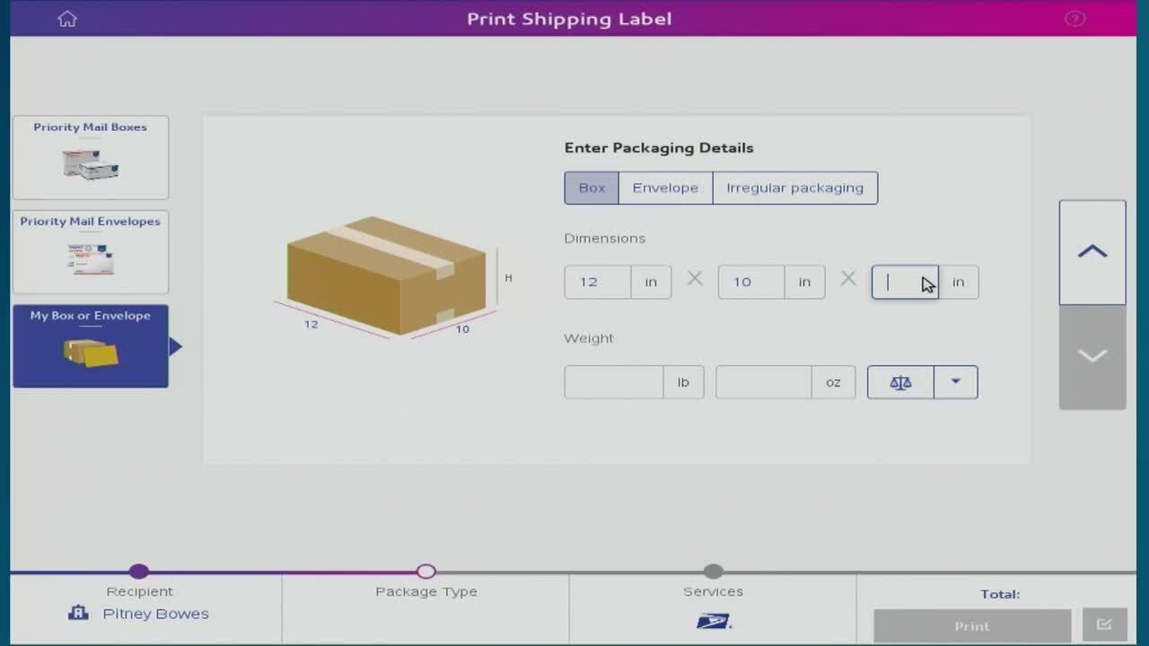 How-to Print Shipping Labels and Save Through Your SendPro P-Series