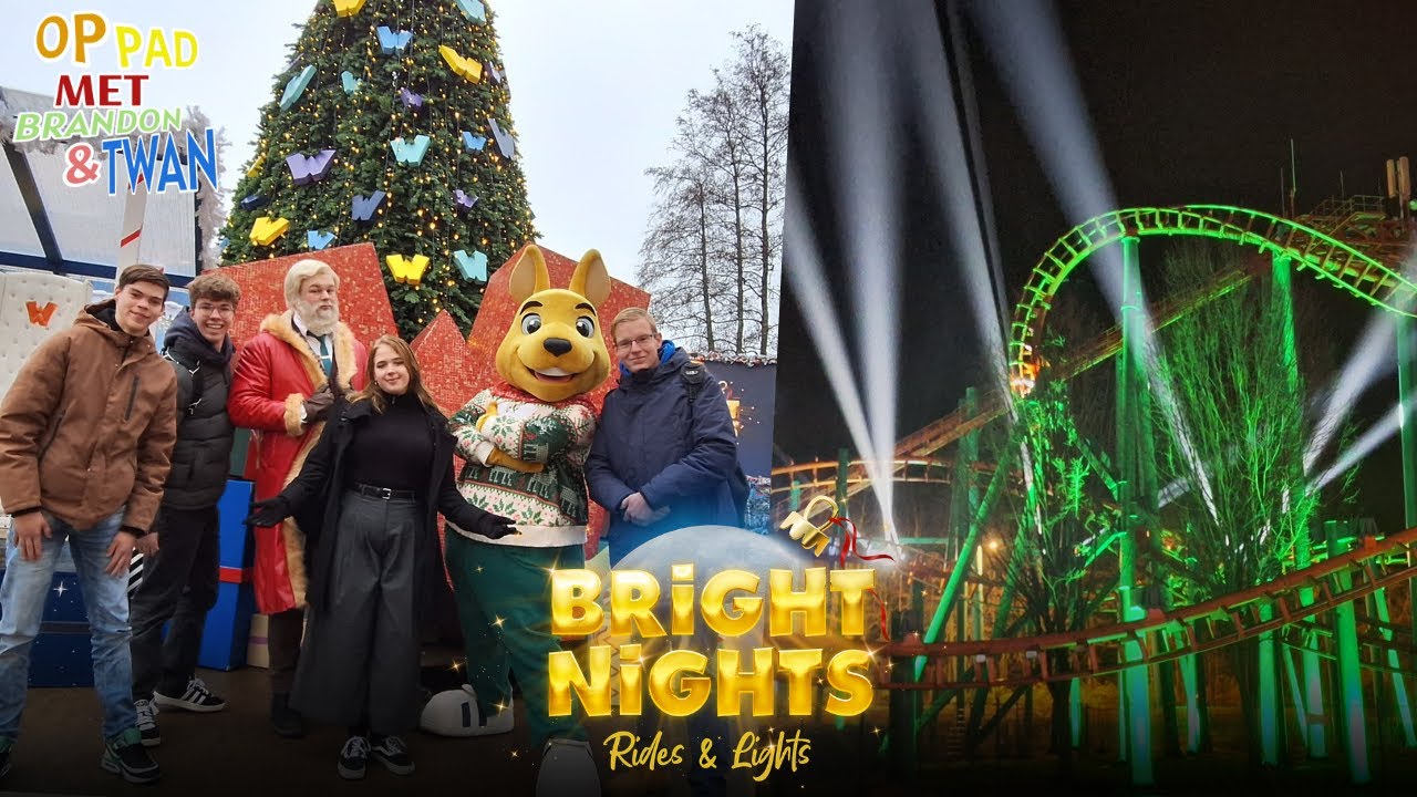 Walibi Bright Nights met Vuurwerkshow & Licht/Laser shows!