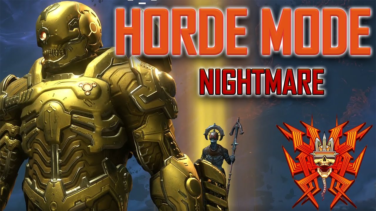 Doom Eternal Horde Mode on Nightmare - Full Playthrough - Update 6.66