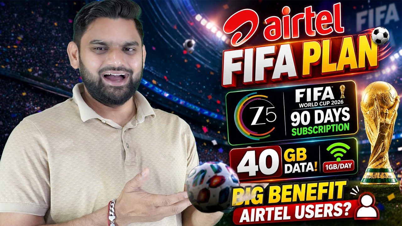 Airtel New FIFA World Cup Plan 2026 | Worth It or Not? | Airtel Rs.798 Plans |