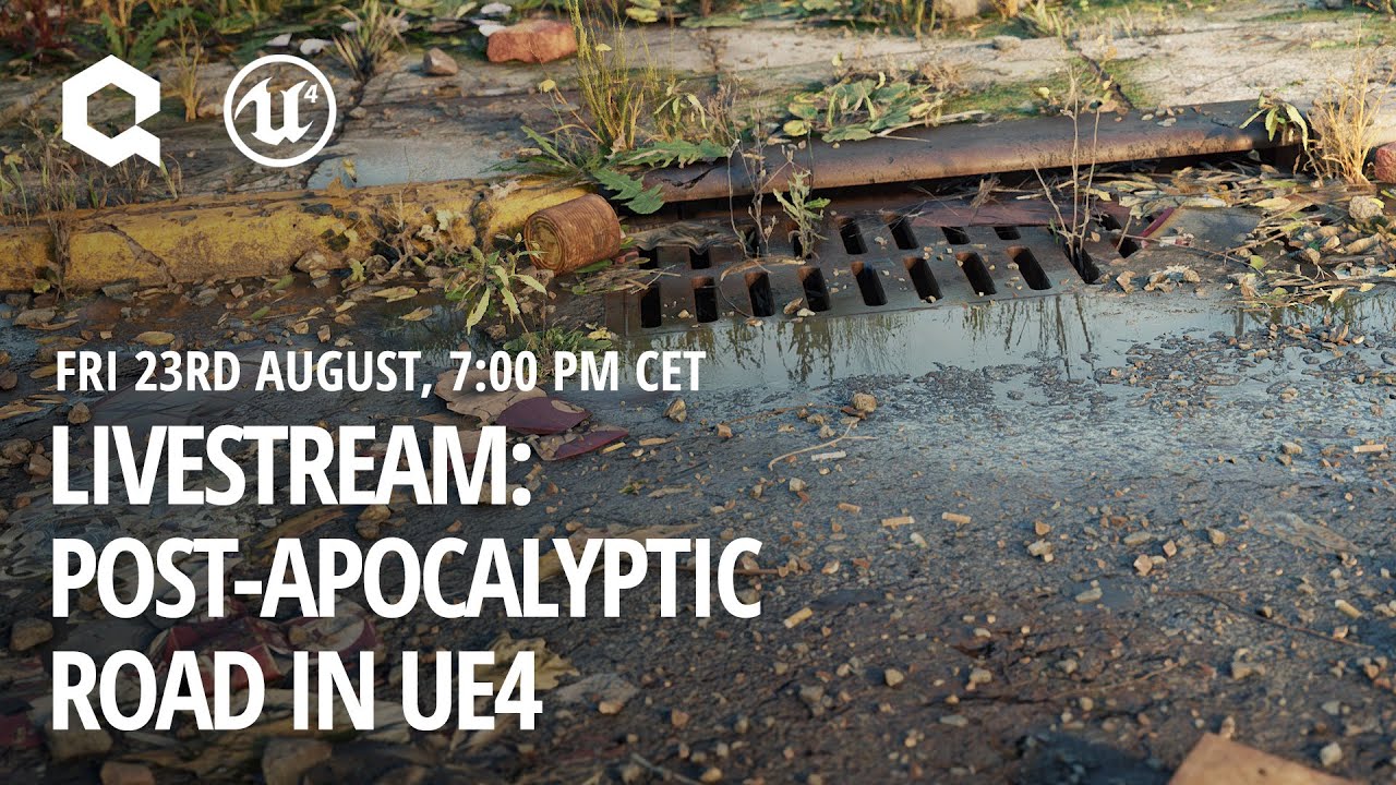 Post-Apocalyptic Road in UE4 - Extended Breakdown