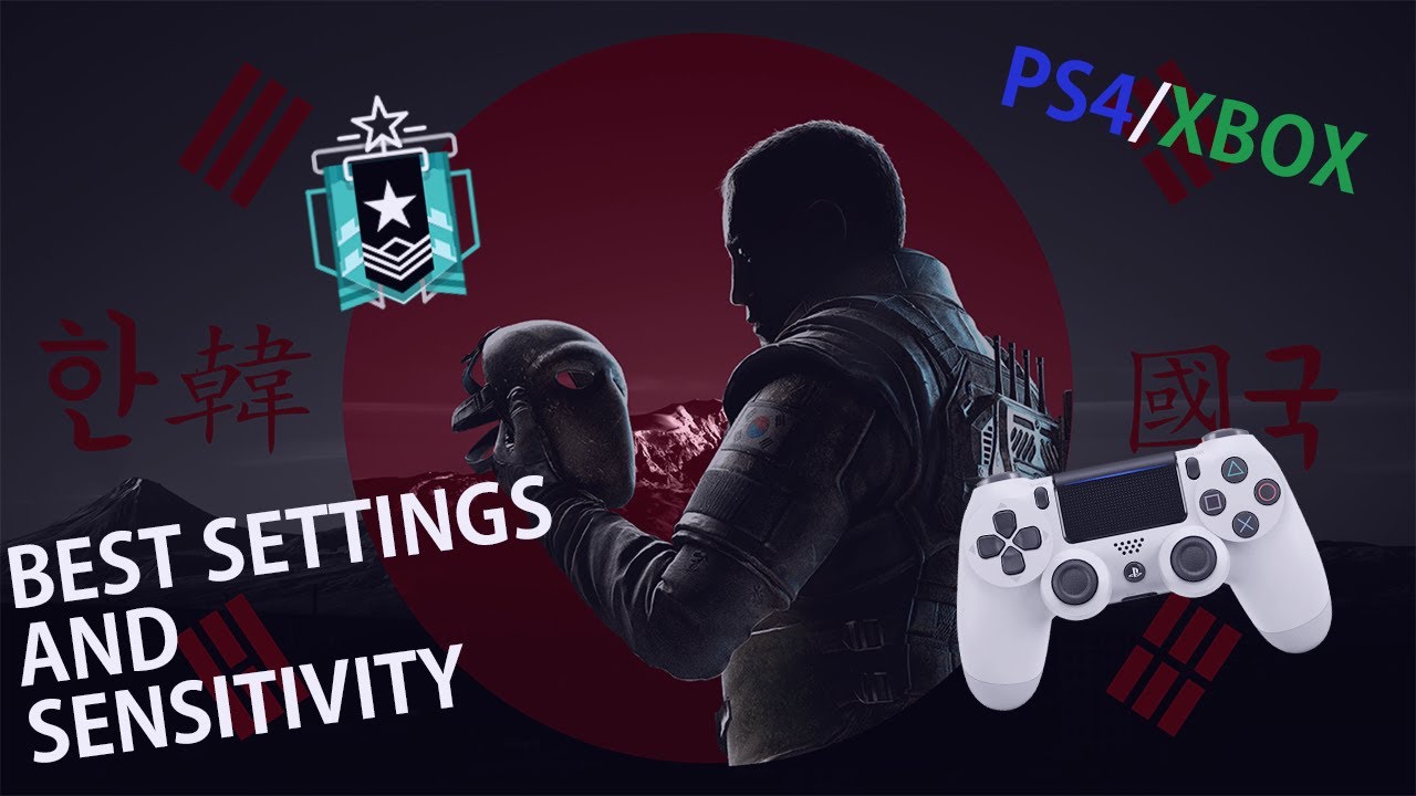 One Of The BEST Console Settings & Sensitivity - Rainbow Six Siege PS4 Console (read desc)