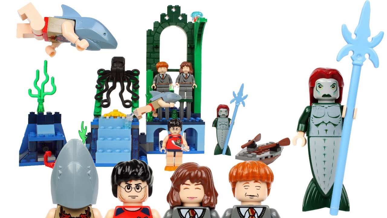 2005 LEGO Harry Potter Rescue from the Merpeople 4762 Review!
