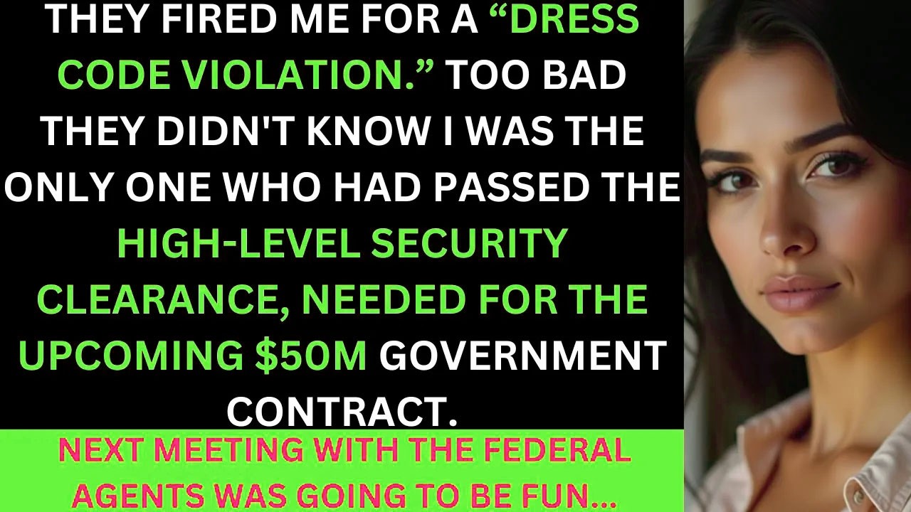 They Fired Me Over A Dress Code So I Took Down Their $50M Deal, Their Faces When The Federal Agents
