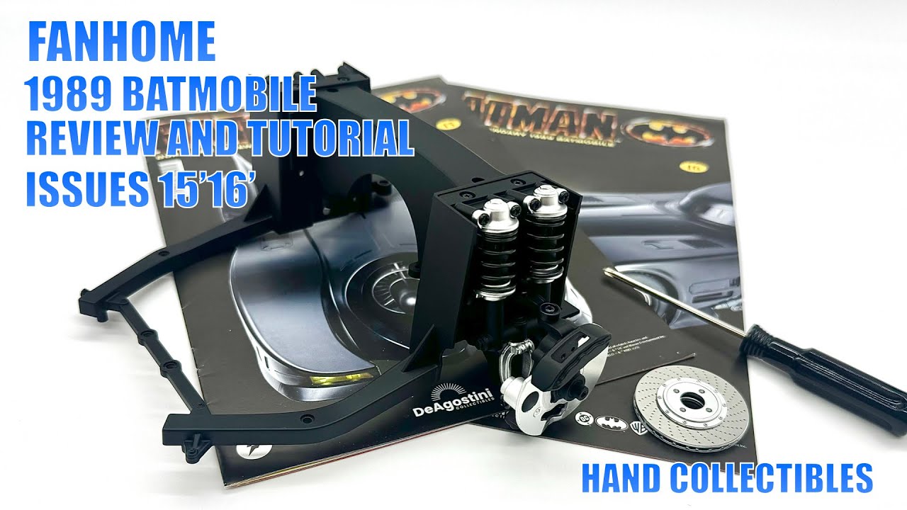 FANHOME 1989 BATMOBILE REVIEW AND TUTORIAL ISSUES 15’16’ HAND COLLECTABLES 
