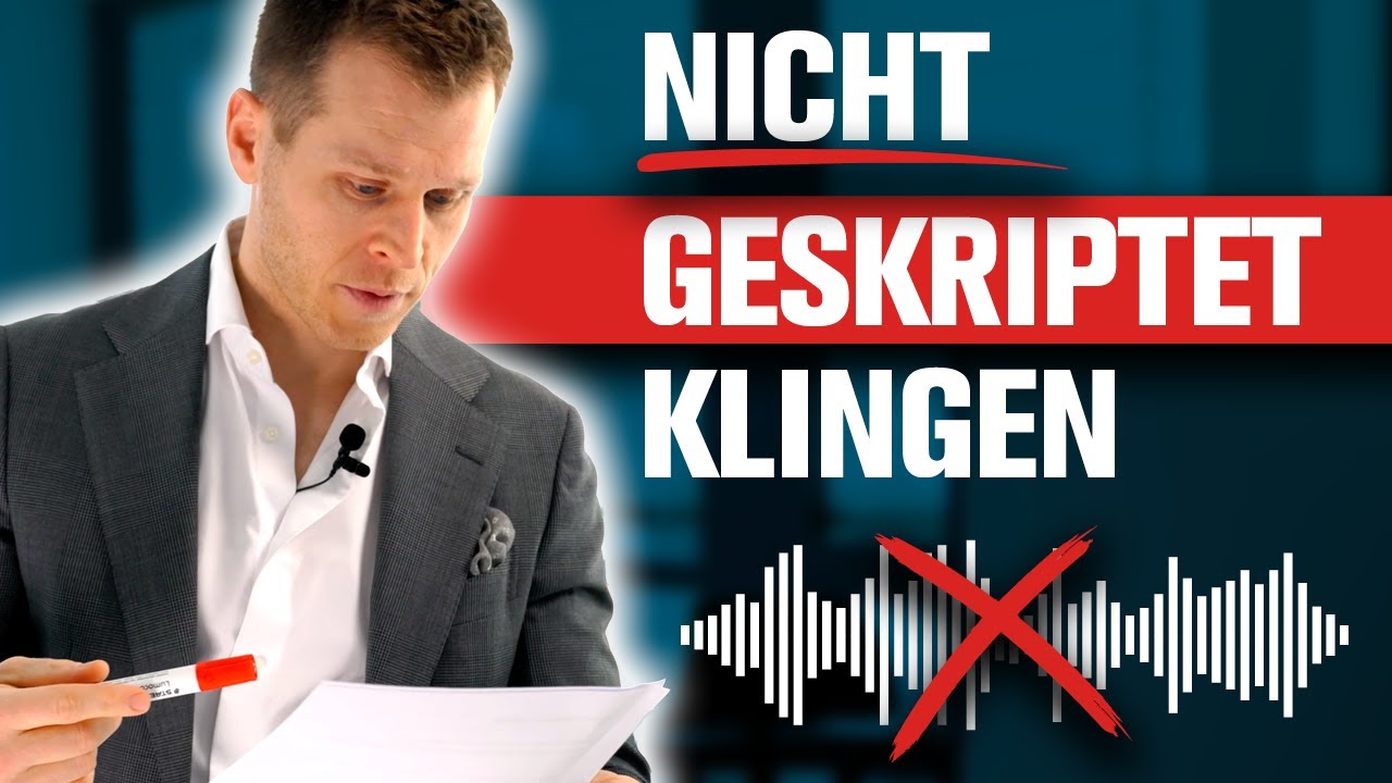 Mit Sales Skript besser verkaufen - ohne abgelesen zu wirken