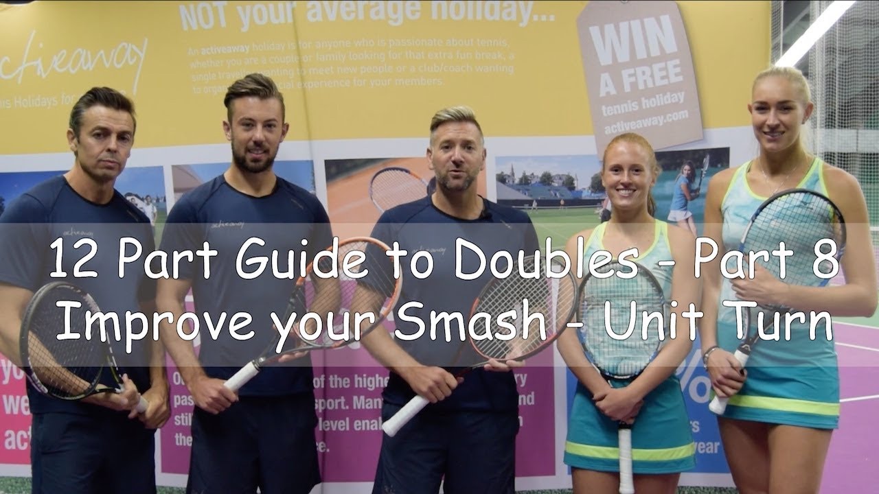 Part 8 - Improve your Smash - 12 Steps to Doubles Tennis with Jocelyn Rae + Anna Smith