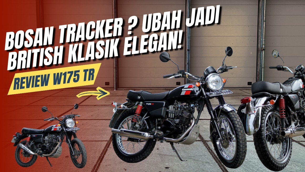 TRACKER LEWAT! W175 Konsep British Ternyata Jauh Lebih Klimis #BengkelTeras
