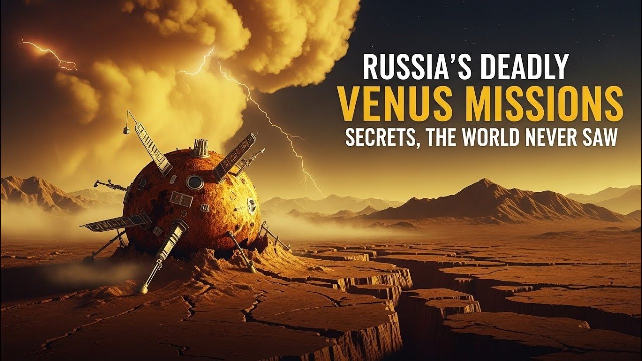 Russia’s Deadly Venus Missions Secrets the World Never Saw