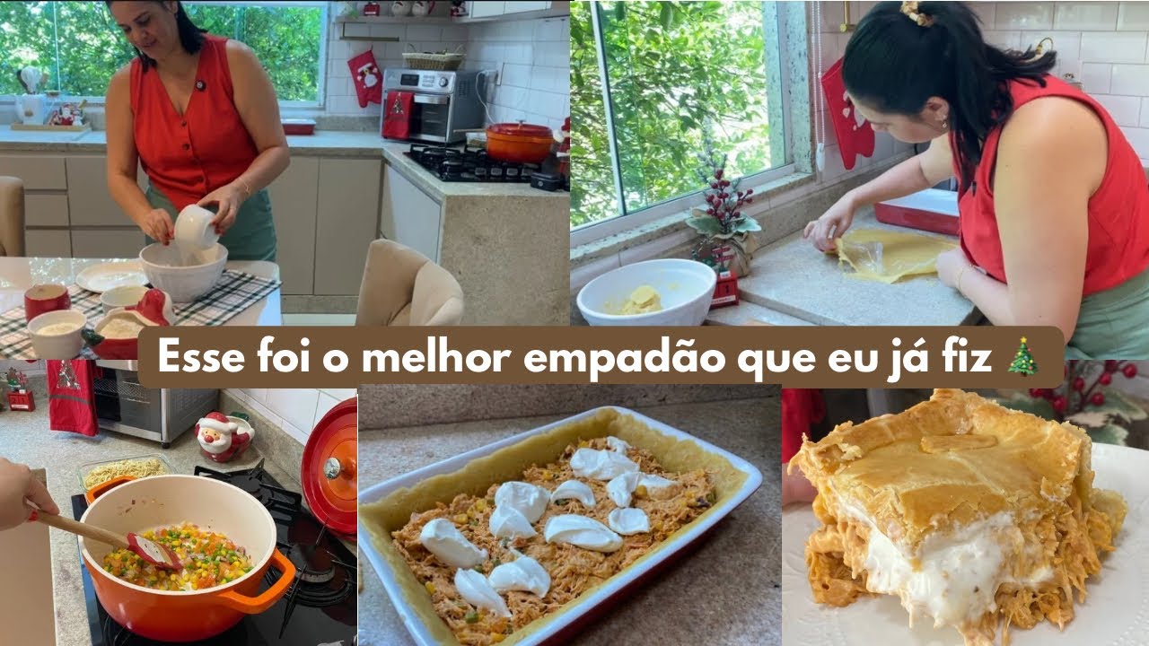 ✨Você PRECISA Fazer Esse Empadão! Simples, Cremoso e Natalino • EP5