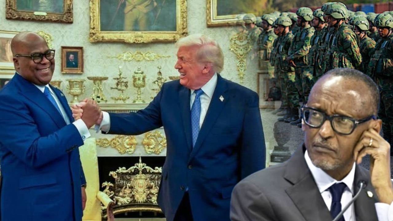 TRUMP AGAMBANIYE URWANDA😳TSHISEKED URI INTWARI KD UJYE UMPAMAGARIRA