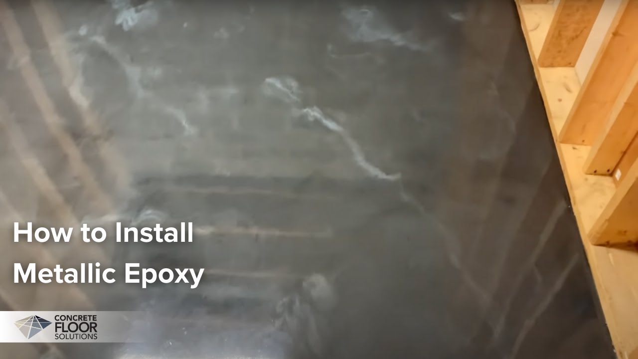 Easy DIY Metallic Floor Installation, how to transform your floor.