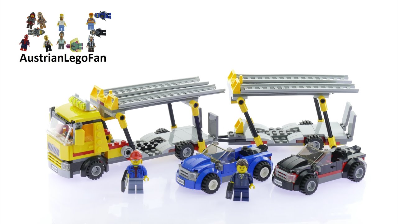 Lego Город 60060 Автовоз - Lego Скорость сборки Обзор