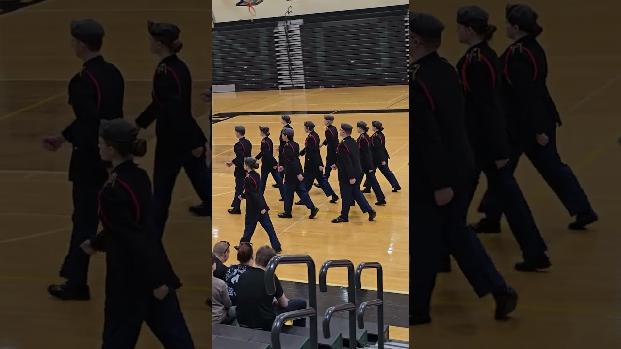 NBHS Ohio Valley Drill Championship 2.28.26 Unarmed Platoon 