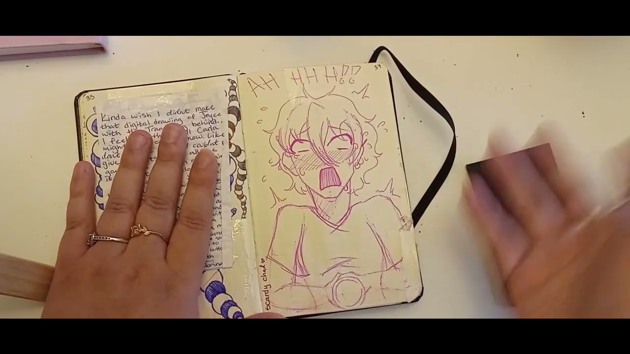 Welcome Scribbles to a mini sketchbook tour ♡