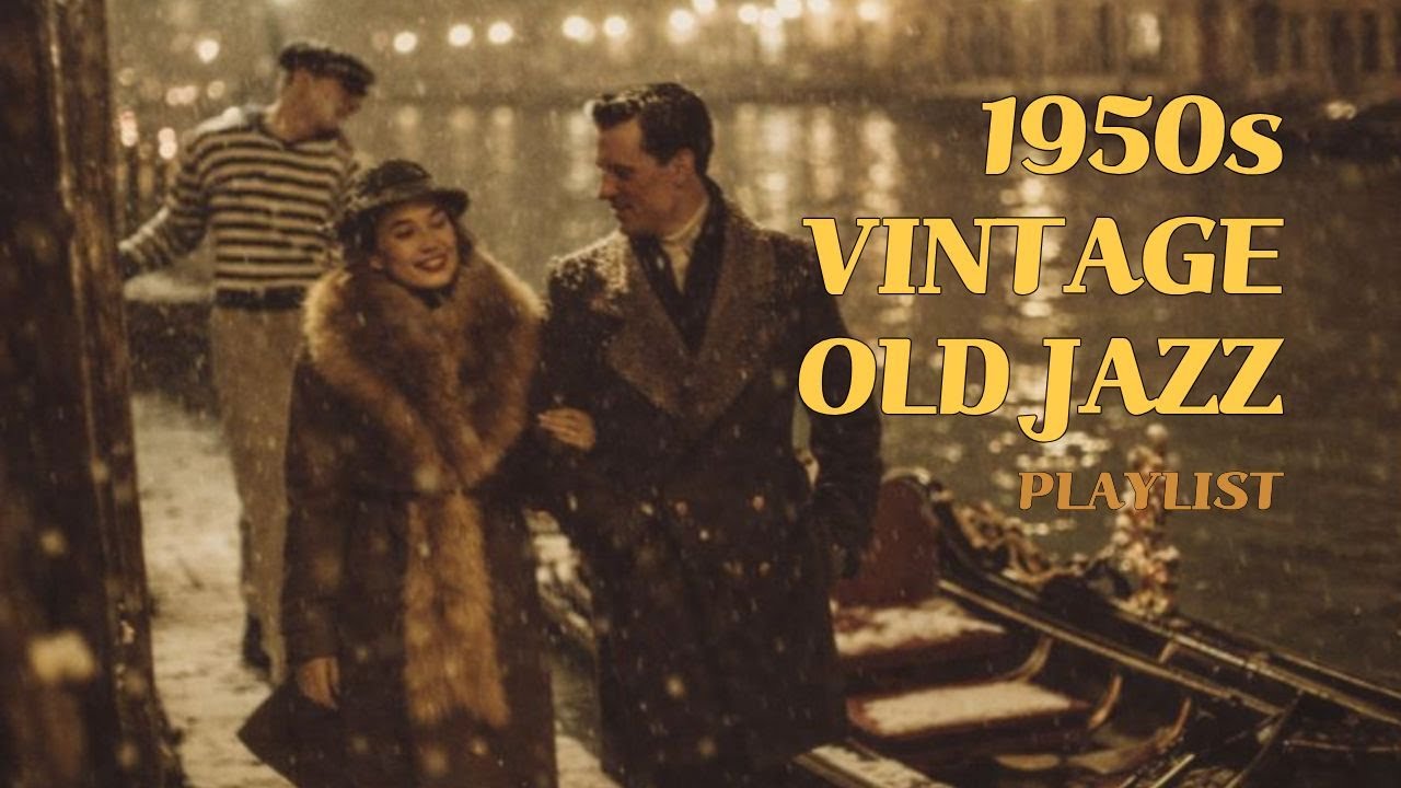 Playlist Винтажный джаз 50-х для романтической зимней ночи | Душевный джаз
