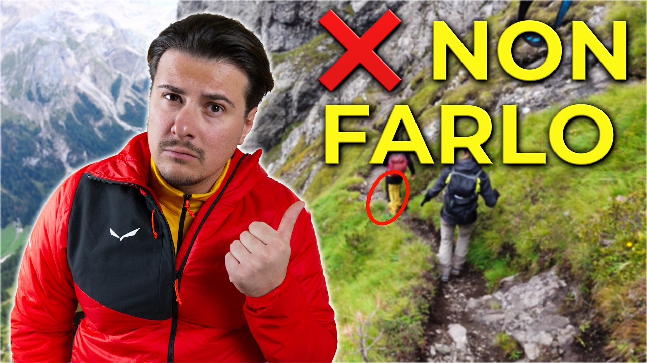 ❌ 5 ERRORI in montagna che possono ROVINARE la tua escursione !