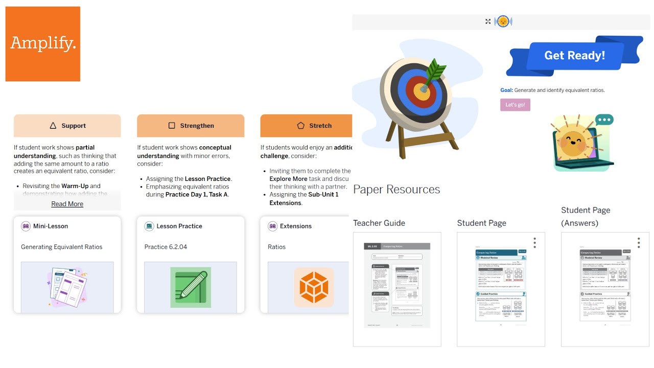 Amplify Desmos- Differentiation