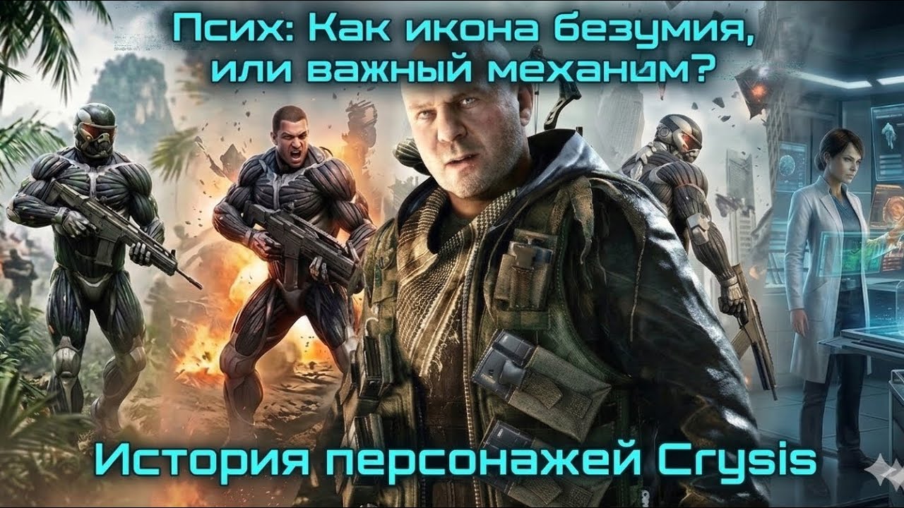 ПСИХ, ШУТНИК ВСЕЛЕННОЙ, ИЛИ ПУТЬ ОТ ВЕСЕЛЬЧАКА ДО ГЕРОЯ/ Crysis Warhead