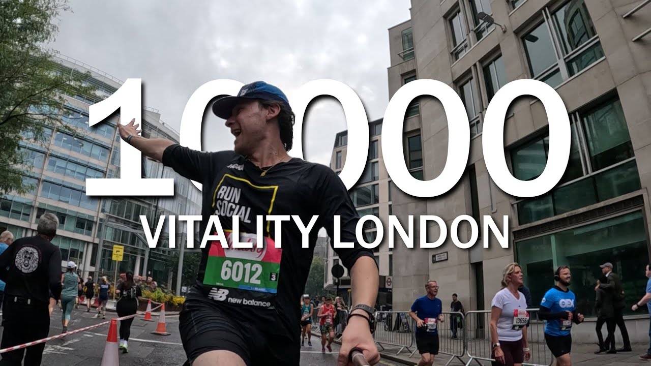 VITALITY LONDON 10000 2024 with a GOPRO