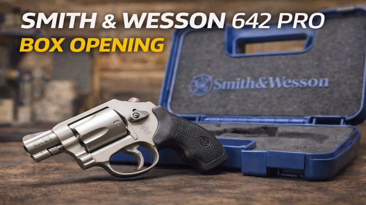 Почему так много людей до сих пор носят это оружие? Smith & Wesson 642 Pro Series #wheelgunwednesday