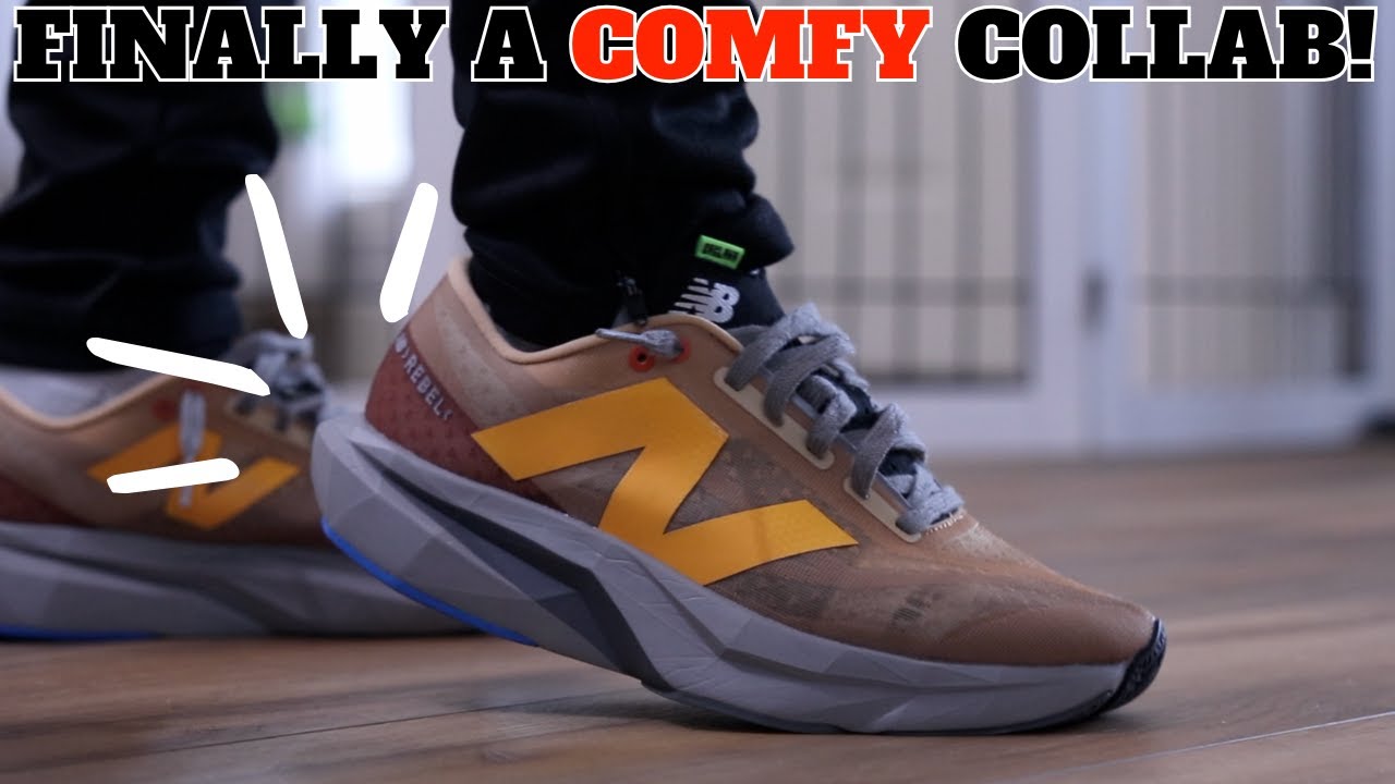 Action Bronson Baklava x New Balance FuelCell Rebel v4 'Foxtrot' Ultra Comfy Collab!
